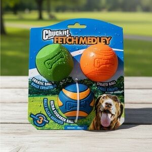 Chuck It Fetch Medley Dog Toy Set